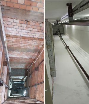 detalhe poço elevador-Hold Elevadores